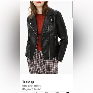 Top shop Rosa biker jacket